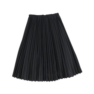 Philosophy Black Pleated Taffeta Skirt