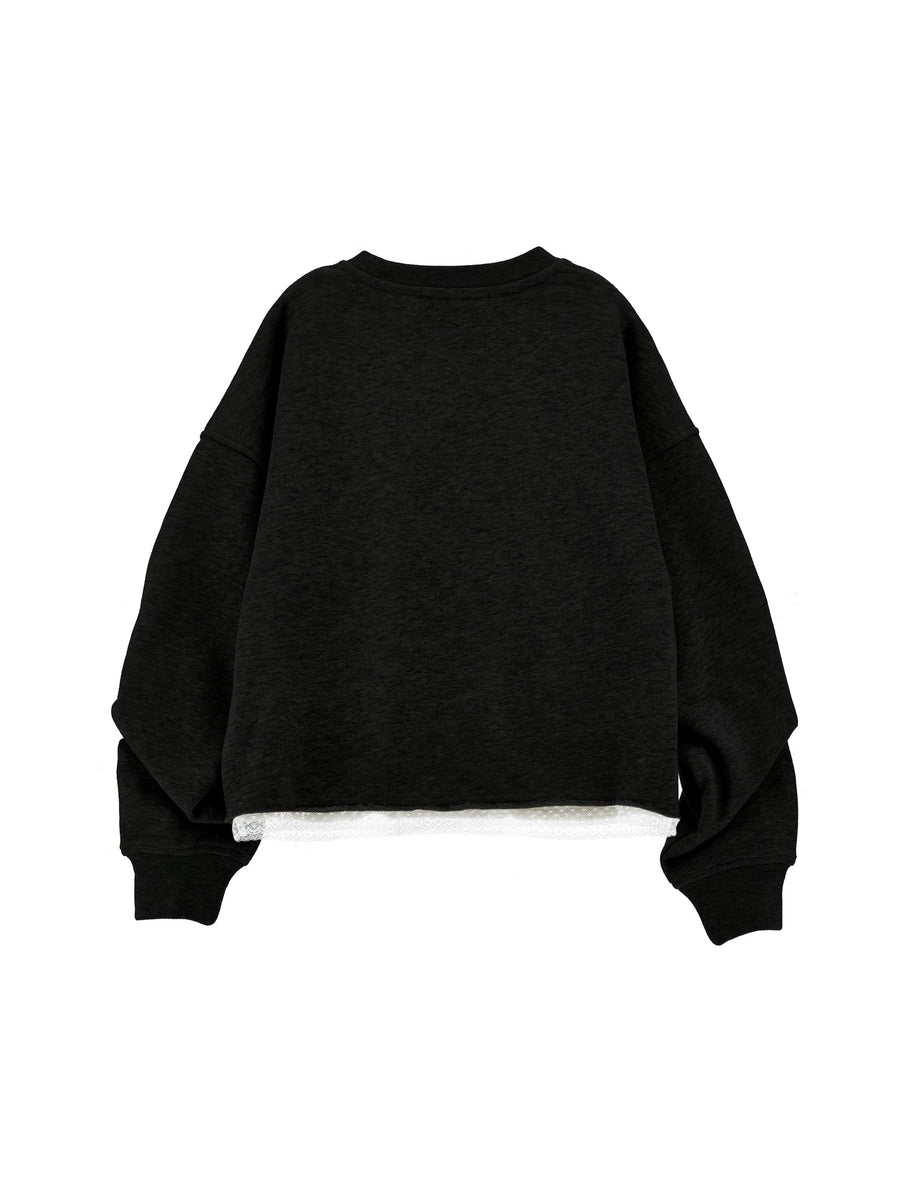 【UMBRO】 ★ Late Checkout Waffle S/S Collar Sweatshirt ★ Philosophy Black LS Logo Sweatshirt – Buttons and Bows