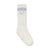 Parni S-01 White/Lavender LP Knee Socks