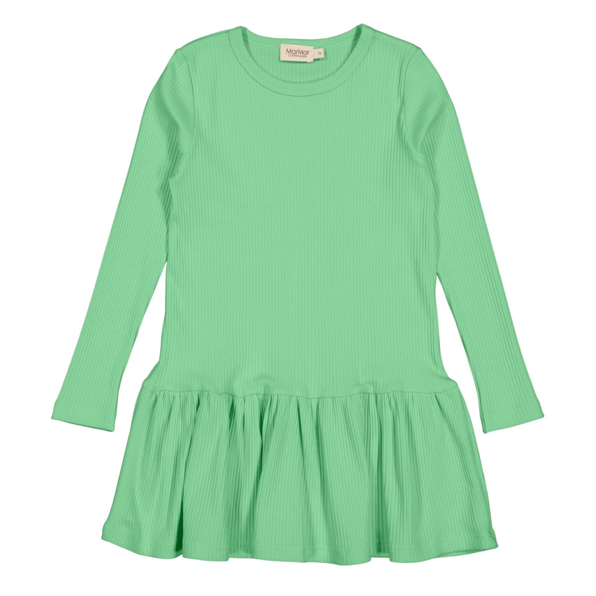green marmar dress Velvet winter dress in emerald green main image 1