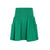 Parni K416 Green Girls Short Tiered Skirt