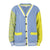 Fendi Blue and Yellow Logo Sweater