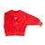 Minikid Red Frotte Balloon Sweatshirt