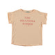 Tocoto Vintage Pink Flame Heart Print T-Shirt