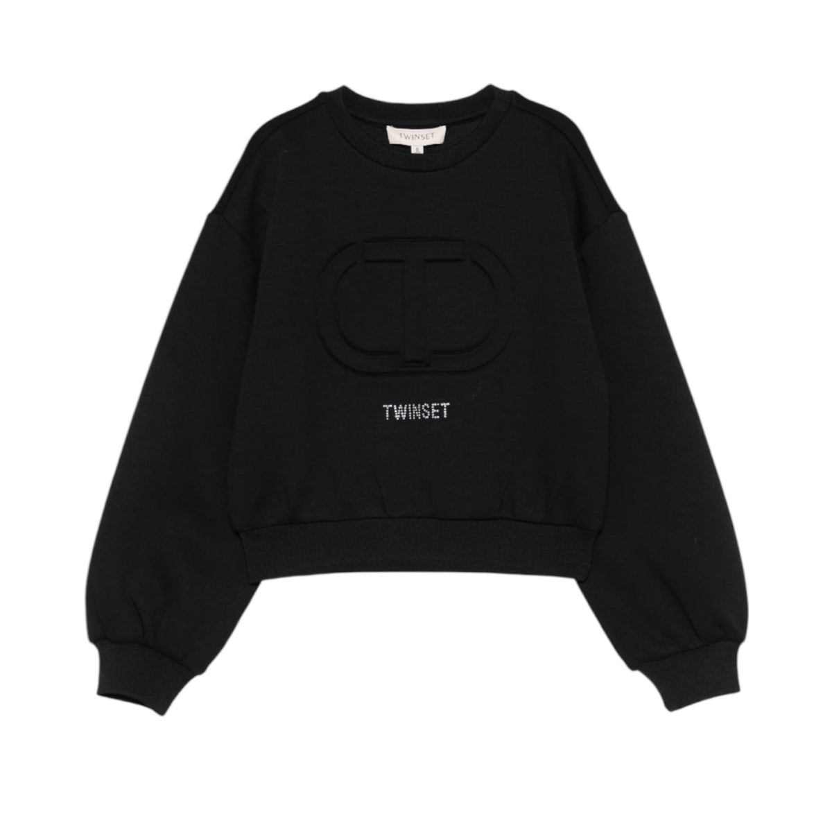 Twinset Black Logo Sweatshirt – Buttons and Bows