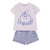 The Campamento Lilac Summer Baby T-Shirt & Shorts Set