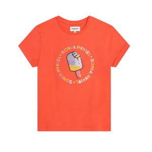 Sonia Rykiel Peach Short Sleeve T-Shirt