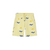 Bonmot Yellow Fleece Midi Sea Shorts