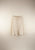 Popelin Off White Organic Midi-Length Skirt