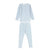 Bebe Jolee Blue Gingham Frame Pajamas