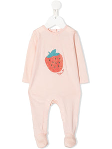 Sonia Rykiel Pink Strawberry Footie