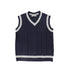 Valentina Navy Cable Knit Vest