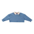 *PO* Lil Legs Girls Light Blue Long Sleeve Polo