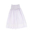 Bamboo Lilac Smocked Striped Skirt