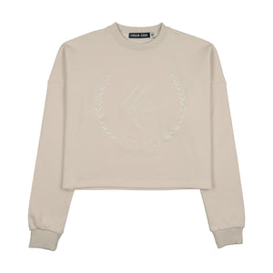Urban Edge Ecru Tone on Tone Sweatshirt