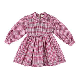 Morley Lilac Vie Pleats on Chest Collar Dress