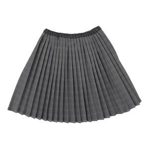 Lil Legs Mid Grey Plaid Skirt