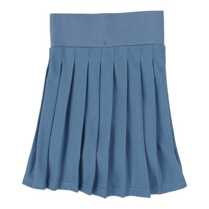 *PO* Lil Legs Light Blue Pleated Skirt