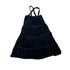 Parni K124 Velour Tiered Girls Maxi