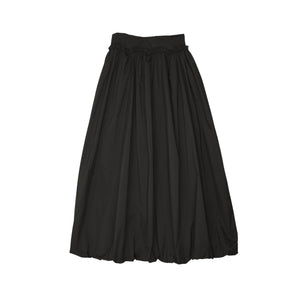 Urban Edge Black Tafetta Bubble Skirt
