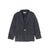 Le Bourdon Navy Textured Blazer