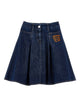 Philosophy Blue Denim Skirt
