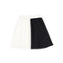 Water Club Black/White Colorblock Swim Skirt