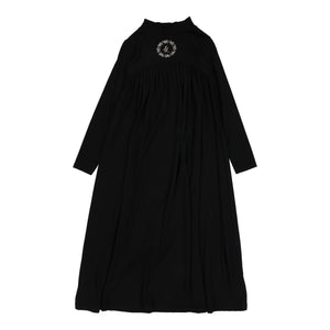 Lil Legs Black Emblem Maxi Dress