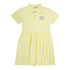 Tocoto Vintage Yellow SS Plain Terry Dress