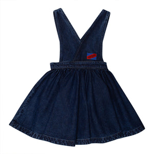 Wynken Rinse Wash Chio Puff Pinafore Jumper