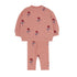 The Campamento Pink Flowers Baby Sweatshirt & Legging Set