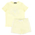 Bamboo Yellow Tennis Racket Short Set