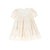 Bamboo Cream Lace Tiered Dress