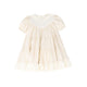 Bamboo Cream Lace Tiered Dress