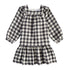 Tartine et Chocolat Gris Anthracite Checked Dress