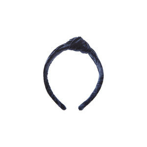 Tocoto Vintage Navy Velvet Headband