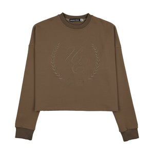 Urban Edge Khaki Tone on Tone Sweatshirt