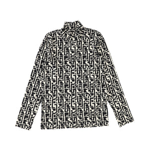 Olivia Rohde Abstract Print Top