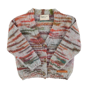 Piupiuchick Multicolor Grey Knitted Cardigan