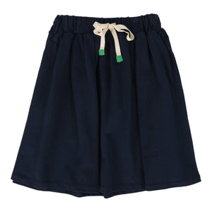 Lil Legs Navy Circle Skirt