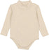 Lil Legs Ecru Bamboo Mockneck Onesie