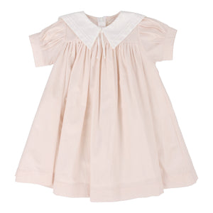 Lil Legs Pink Sailor Short Sleeve Dress