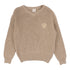 Lil Legs Oat Knit Vneck Sweater