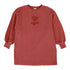 Lil Legs Mineral Red Sherpa Tulip Dress