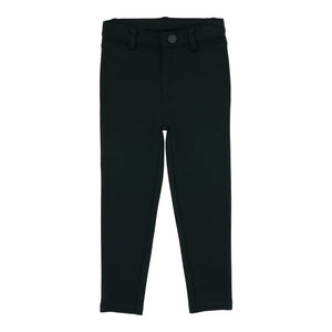 Lil Legs Hunter Green Knit Pants without Seam