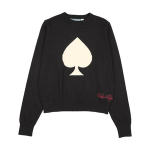 Urban Edge Black Ace Knit Sweater