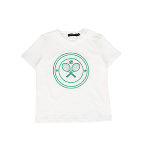 Bamboo Green Tennis Racket SS Tee