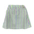 The New Society Multicolor Stripes Print Tifon Denim Skirt