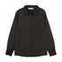 Urban Edge Black Satin Blouse