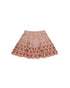 Rylee + Cru Poppy Gingham Tiered Mini Skirt